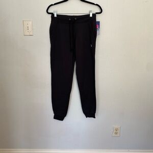 Champion Sweatpants Womens Black Pockets Logo Jogger Athletic Wear Size‎ S